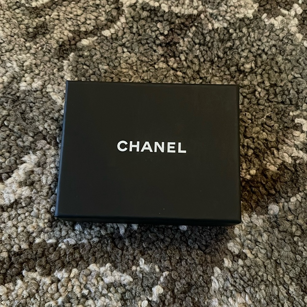 Chanel Box And Velvet Holder